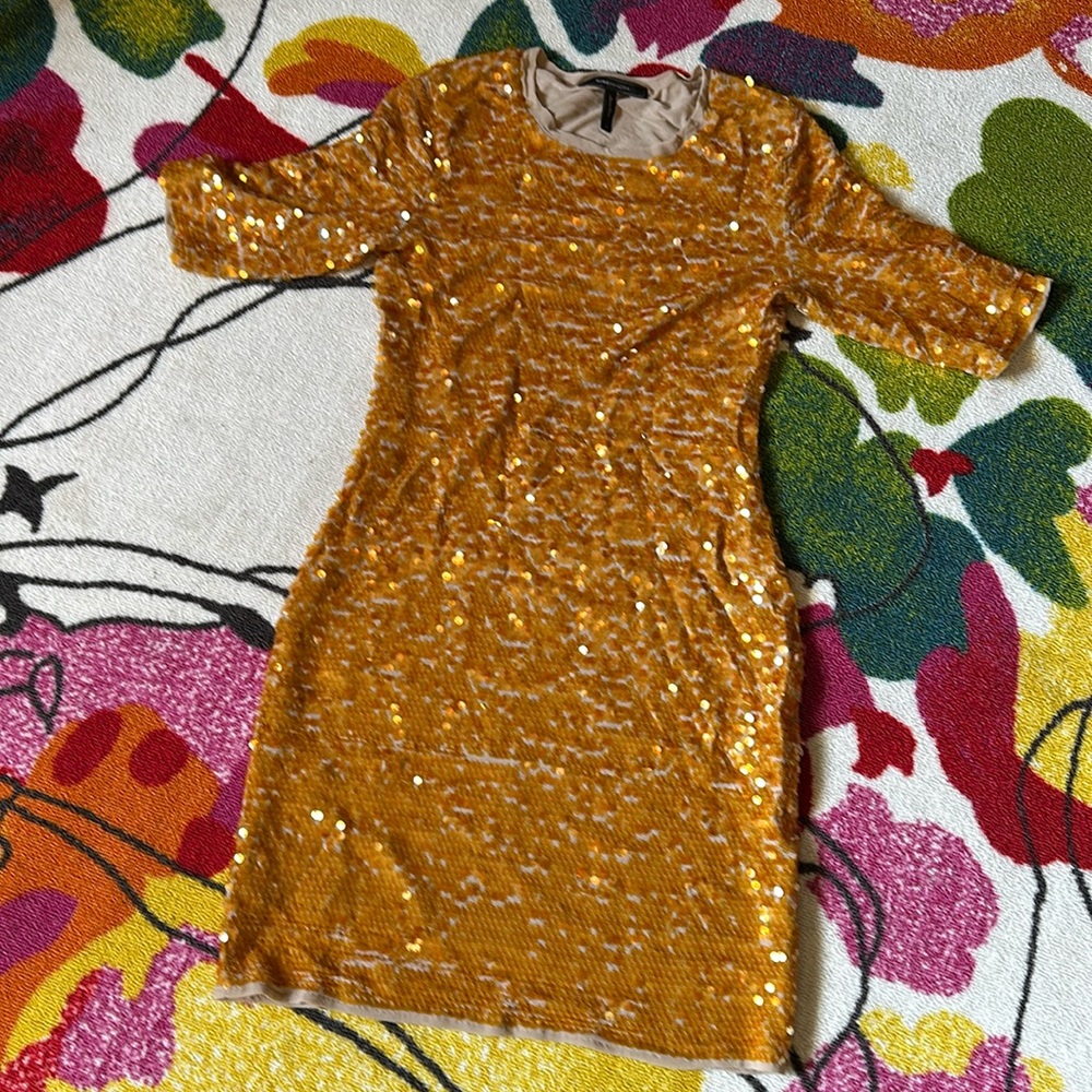 BCBG sequin mini